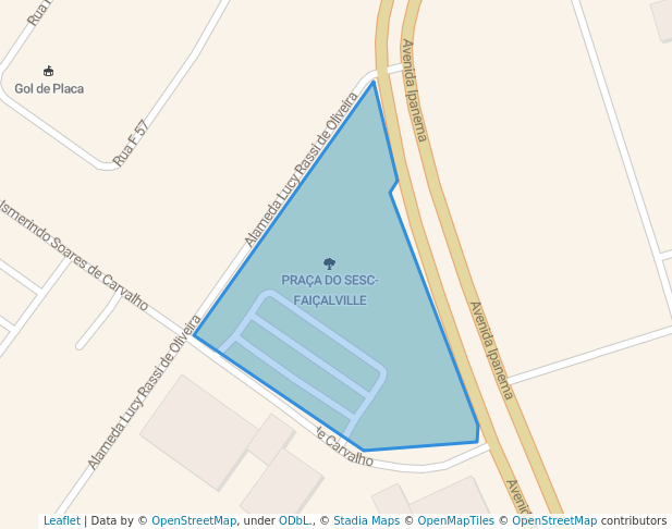 PRAÇA DO SESC-FAIÇALVILLE