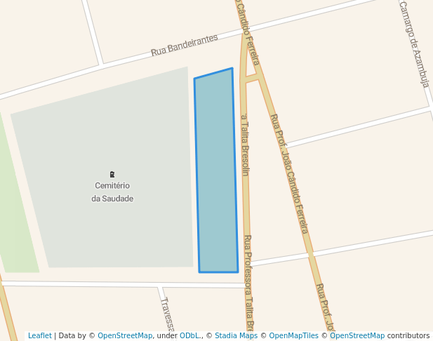 walking in Praça dos Pioneiros map in Apucarana