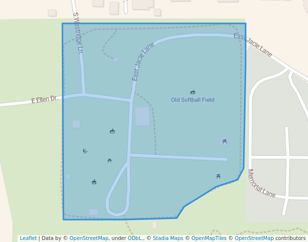 walking in High Desert Park map in Black Canyon City