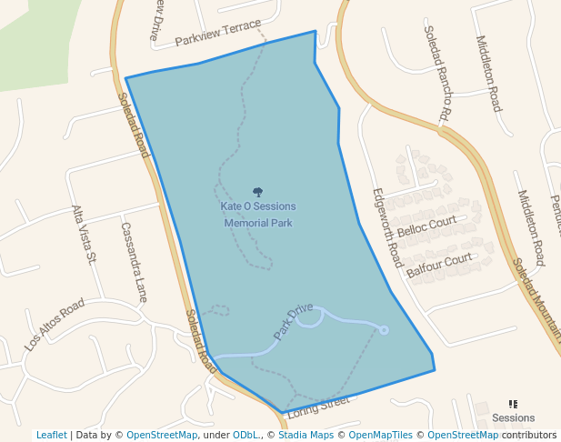 Kate O Sessions Memorial Park