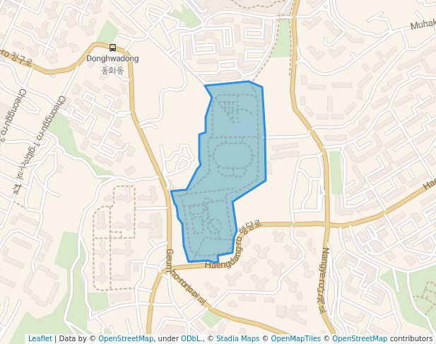 대현산 배수지공원