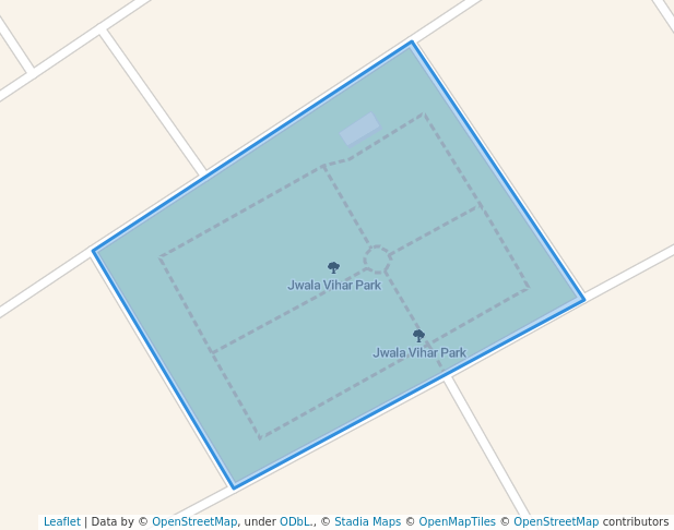 walking in jawahala vihar map in Jodhpur