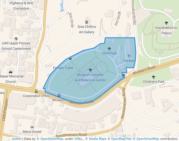 Museum complex and Botanical Garden