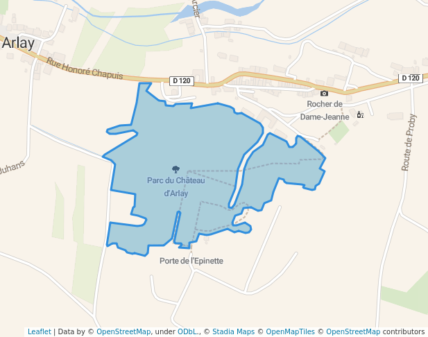 Parc du Château d'Arlay