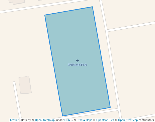 walking in Children's Park map in Ghaziabad