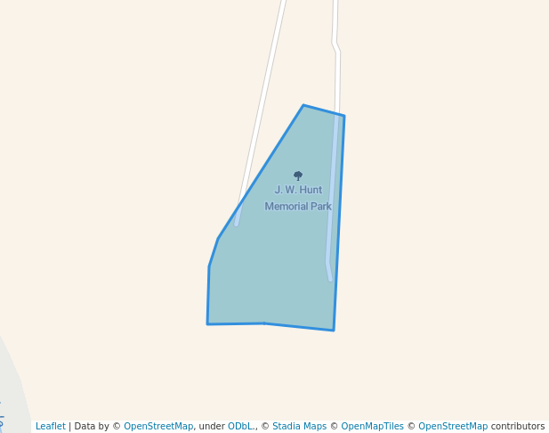 walking in J. W. Hunt Memorial Park map in Raynham