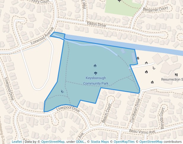 Keysborough Community Park in Keysborough | Map and Routes