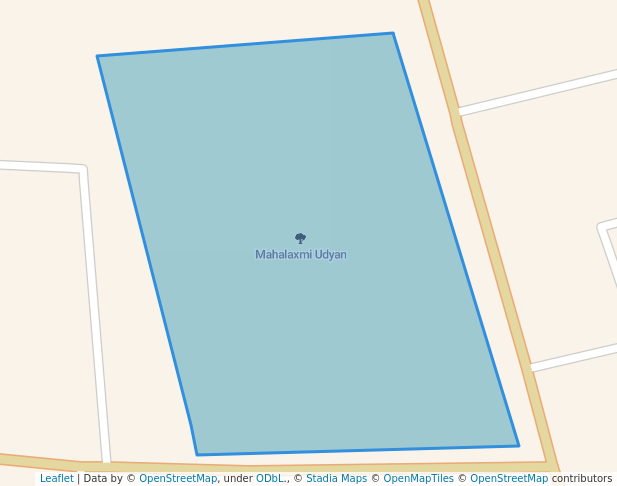 walking in Mahalaxmi Udyan map in Ahmednagar