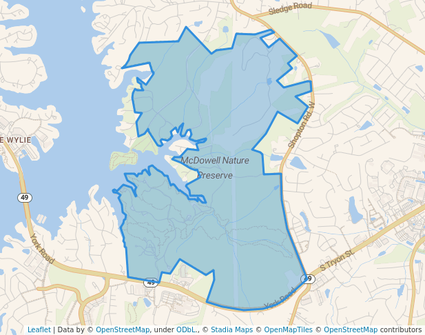 McDowell Nature Preserve