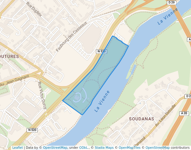 Parc des bords de Vienne