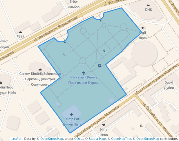 Парк имени Дурова