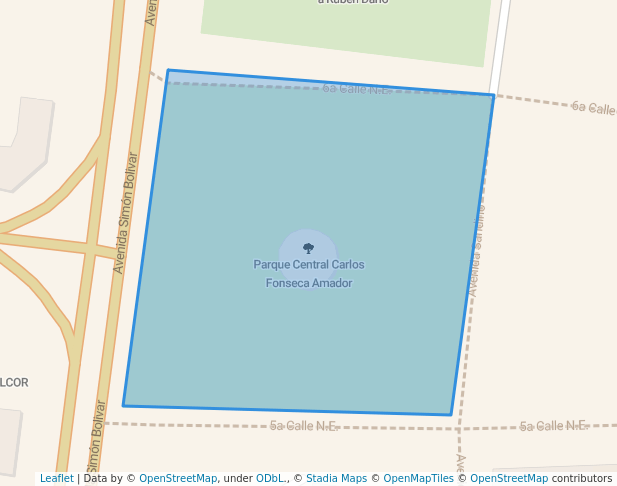 Parque Central Carlos Fonseca Amador