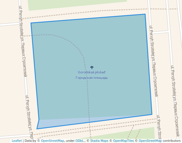 Городская площадь г. Агидель