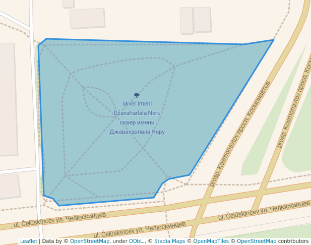 сквер имени Джавахарлала Неру