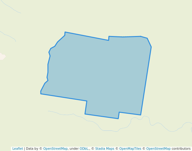 walking in Koorebang Nature Reserve map in Bago