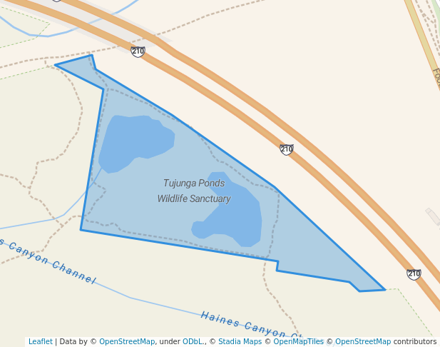 Tujunga Ponds Wildlife Sanctuary