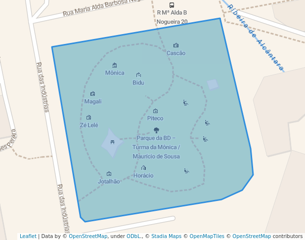 Parque da BD – Turma da Mônica / Maurício de Sousa