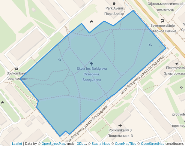 Сквер им. Болдырева