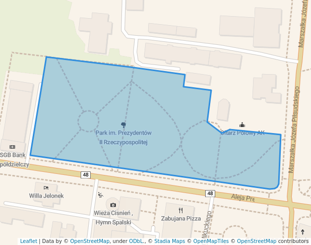 Park im. Prezydentów II Rzeczypospolitej