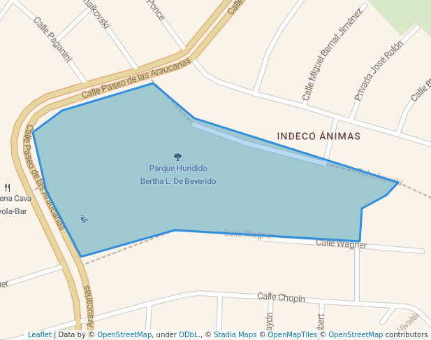 Parque Hundido Bertha L. De Beverido