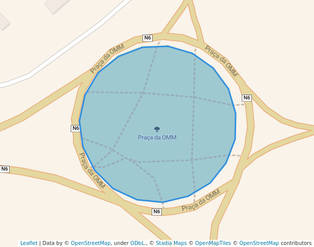 Praça da OMM in Chimoio | Map and Routes