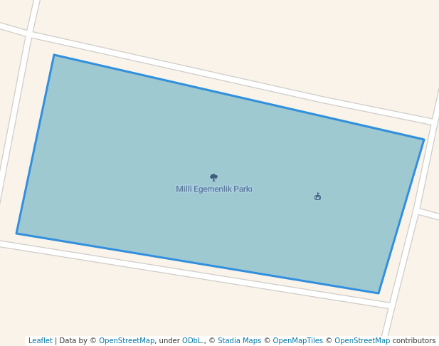 walking in Millî Egemenlik Parkı map in Salihli