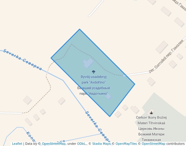 Бывший усадебный парк "Авдотьино"