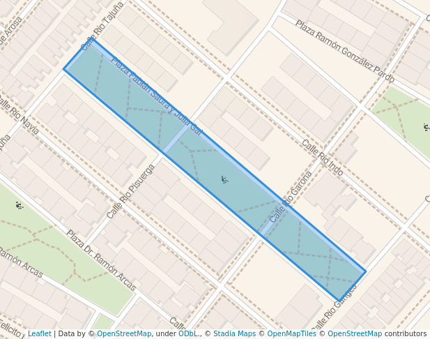 walking in Plaza Fabrián Saura y Julia Gal map in Torre-Pacheco