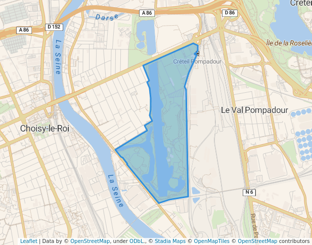 Parc Interdépartemental des Sports - Plaine Sud