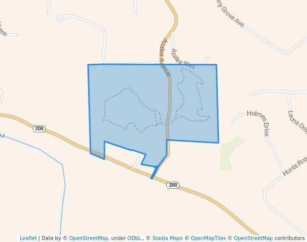 walking in Azalea State Natural Reserve map in McKinleyville