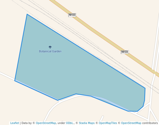 Botanical Garden in Sabour | Map and Routes