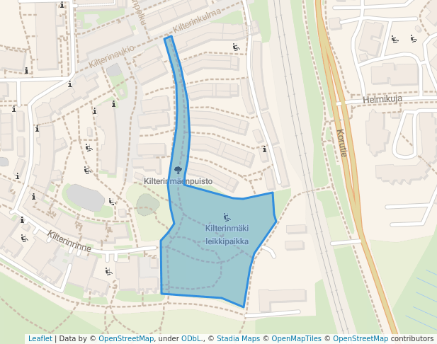 Kilterinmäenpuisto in Vanda | Map and Routes
