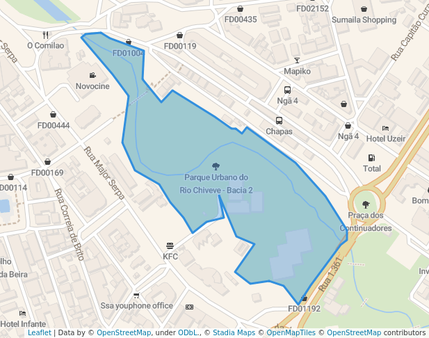 Parque Urbano do Rio Chiveve - Bacia 2