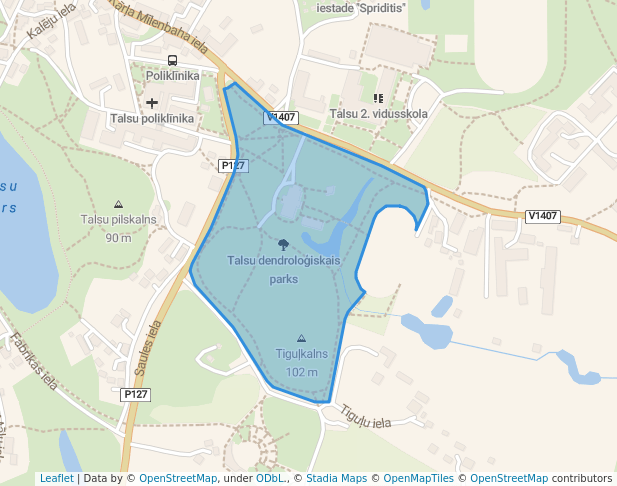 Talsu dendroloģiskais parks