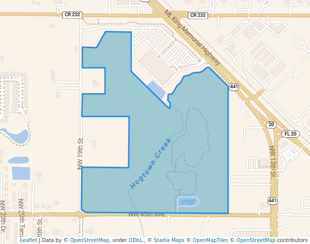 Hogtown Creek Headwaters