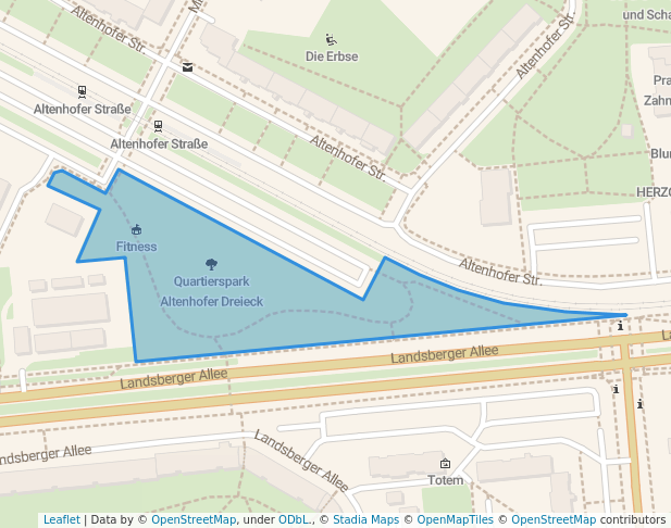 Quartierspark Altenhofer Dreieck