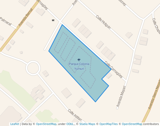 Parque Colonia Yumuri