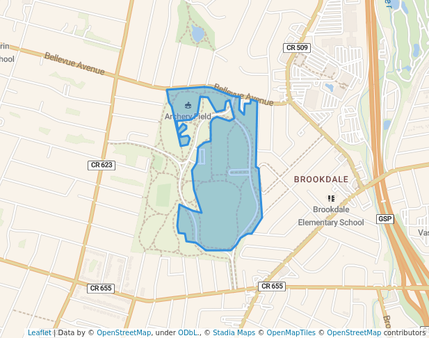 Brookdale Park Walking Trails