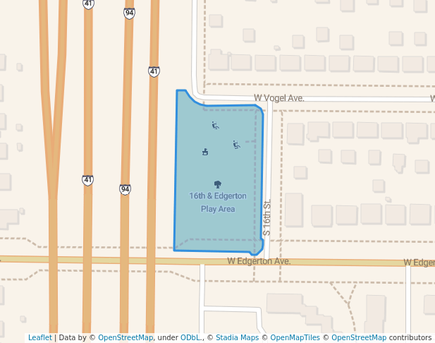 16th & Edgerton Play Area