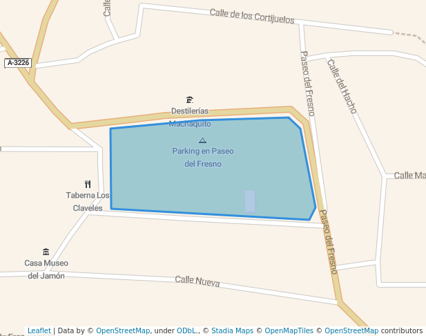 walking in Paseo Del Fresno map in Rute