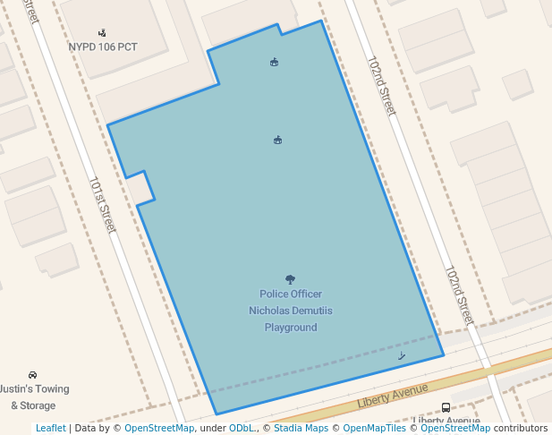 Police Officer Nicholas Demutiis Playground