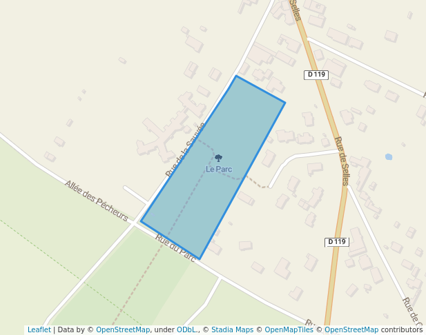 Le Parc in Soings-en-Sologne | Map and Routes