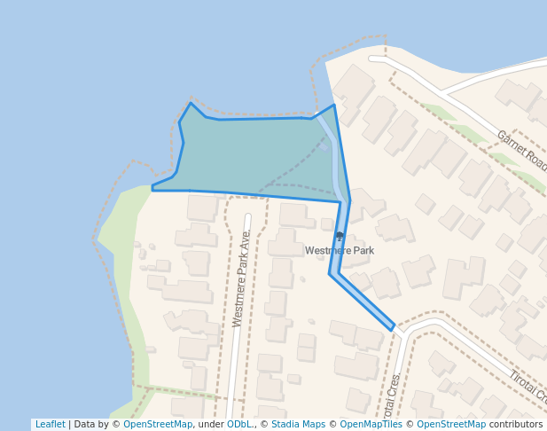 Westmere Park in Auckland | Map and Routes