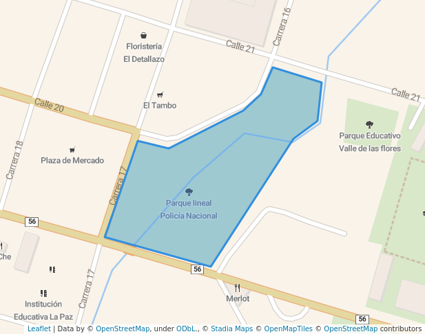 Parque lineal Policía Nacional