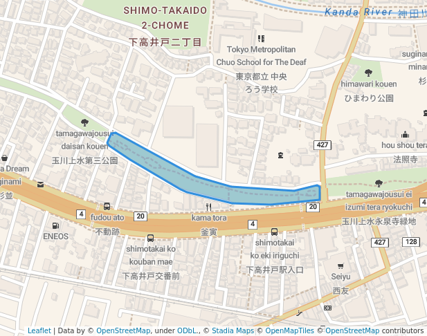 玉川上水第三公園