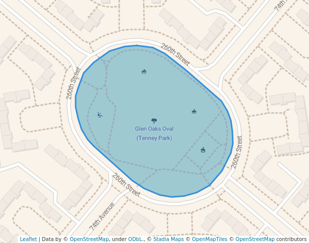 Glen Oaks Oval (Tenney Park)