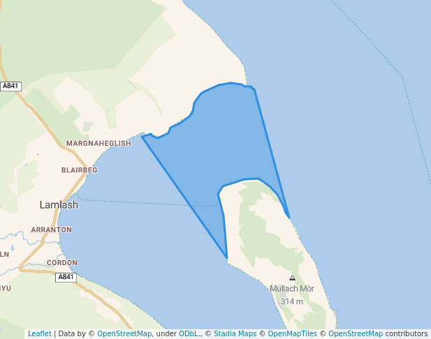 Lamlash Bay No Take Zone