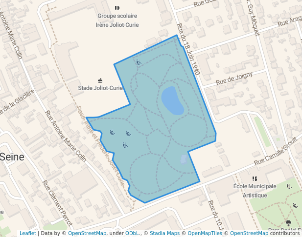 Parc Frédéric Joliot Curie