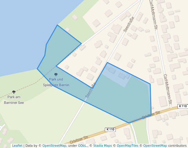 Park und Spielplatz Barnin