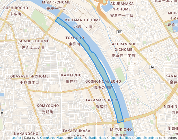 武庫川河川敷公園